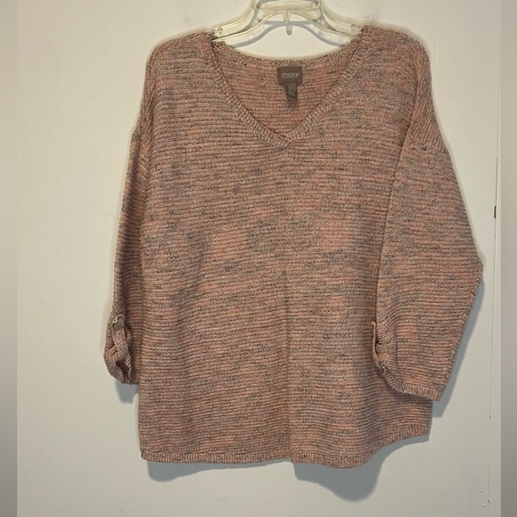 Chico's Sweaters - Chicos V-neck Women’s Sweater 3/4 Sleeve A940
